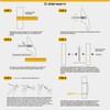 goldenwarm 12 in Sliding Barn Door Handle and Flush Pull
