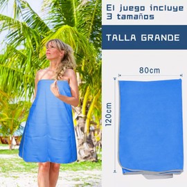 3 Toallas De Microfibra, Toalla Microfibra Secado Rápido, Toallas De Viaje Portátiles Absorbentes, Toalla De Viaje Ligera Y Portatil, Toalla Deportiva Para Playa, Natacion, Yoga, Camping, Gimnasio