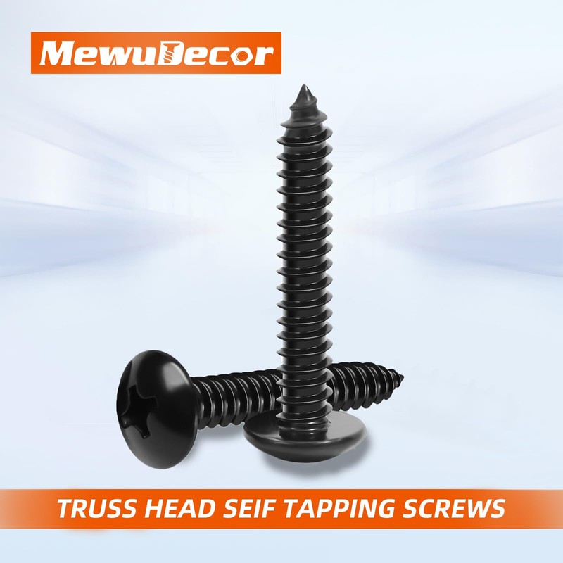 #10 x 1/2" Truss Head Self Tapping Wood Screws Sheet