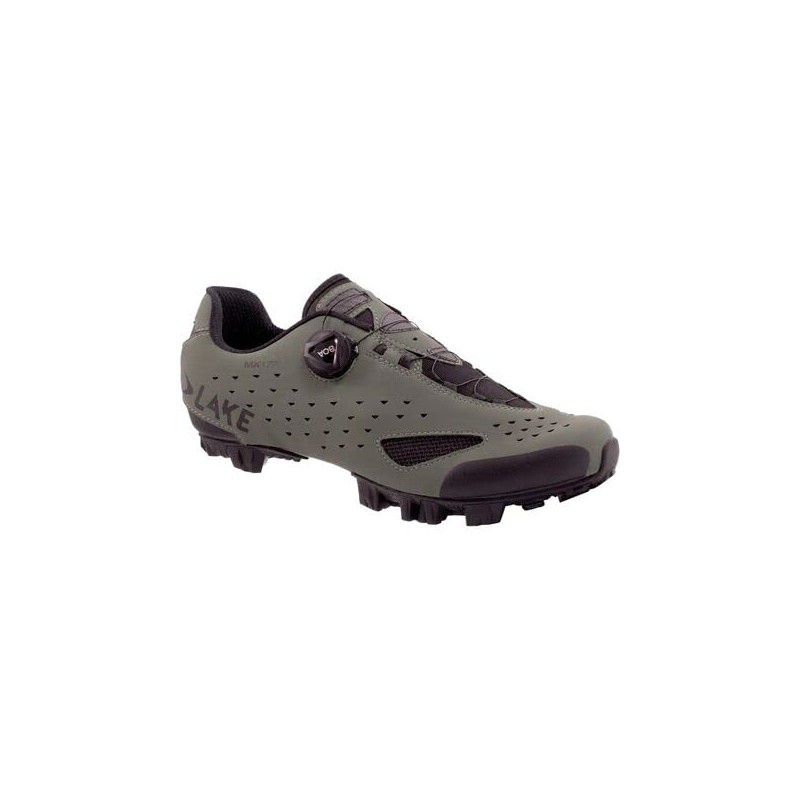 Lake Mx177 Wide Cycling Shoe - Men's Beetle/Black, 41.0