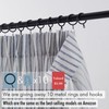 Blue Linen Kitchen Curtains 20 inch Length Pinch Pleat Cafe
