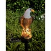 Eagle Decorative Garden Light Stake Outdoor Solar Eagle Statue Light