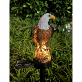 Eagle Decorative Garden Light Stake Outdoor Solar Eagle Statue Light for Yard Garden Lawn Christmas Housewarming Gifts for Women Mom
