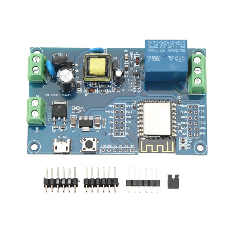 Relay Module 1 Channel WiFi Development Board AC 90‑250V DC