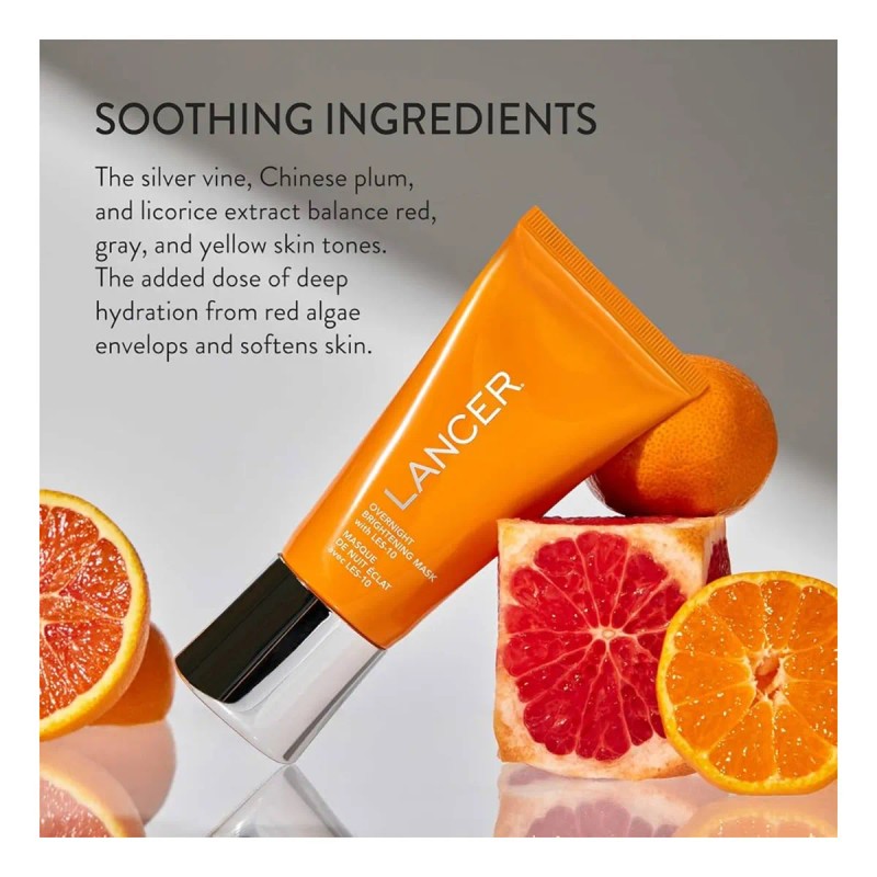 Lancer Mascarilla Iluminadora Nocturna Cuidado Piel Usa