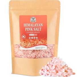52USA Himalayan Salt Coarse 1 Lb (453G), Pink Himalayan Salt, Sea Salt for Grind