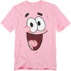 Popfunk Spongebob Squarepants Patrick Smile Unisex Adult T-Shirt - X-Large