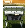 PLOZANO Boat Storage Bag with 3 Divisions, Adjustable Organizer, Mesh