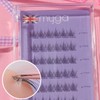 Maiga 마이가 3초 착붙 눈썹미인 NO글루 셀프 속눈썹 연장 세트