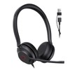 Yealink UH35 2nd Gen Wired Headset, USB-C/A,AI Noise Canceling Mic,HD