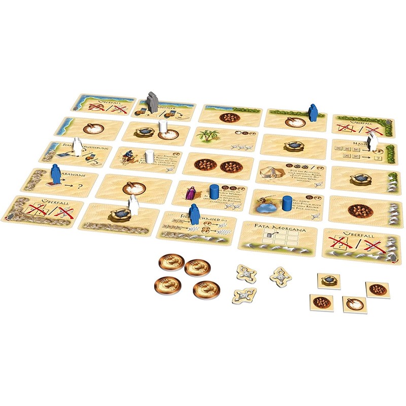 KOSMOS 691479 Targi, Spiel für Zwei, Brettspiel, Gesellschaftsspiel, Spiele für