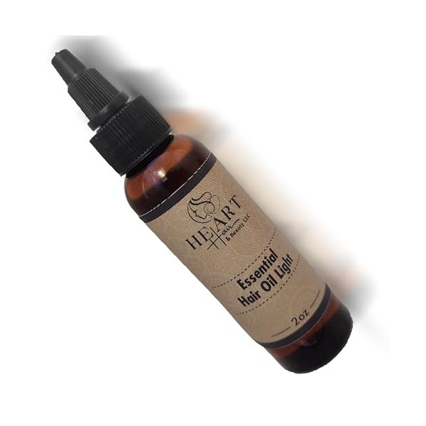 Essential Hair Oil for Fine Hair, Promotes Shine, Moisture &