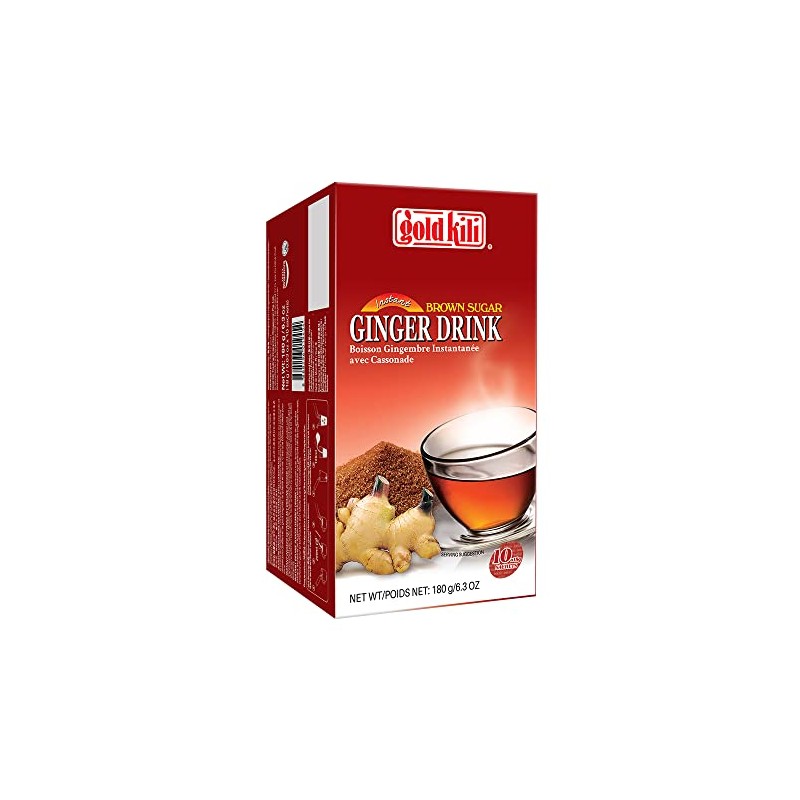 Gold Kili Brown Sugar Ginger Drink 180G 10 sachets