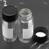 Kesell 10-Pack 10ml (0.338oz, 2.7dram) Clear Glass Vials with Lids