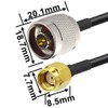 Cable de extensión de antena WiFi N macho a RP-SMA