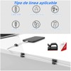 Organizador de Cables de , 100 Piezas, Clips para Cables,