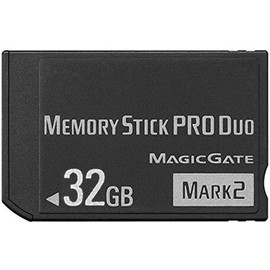 MS 32GB Memory Stick Pro Duo MARK2 for PSP 1000 2000 3000 Accessories/Camera Memory Card