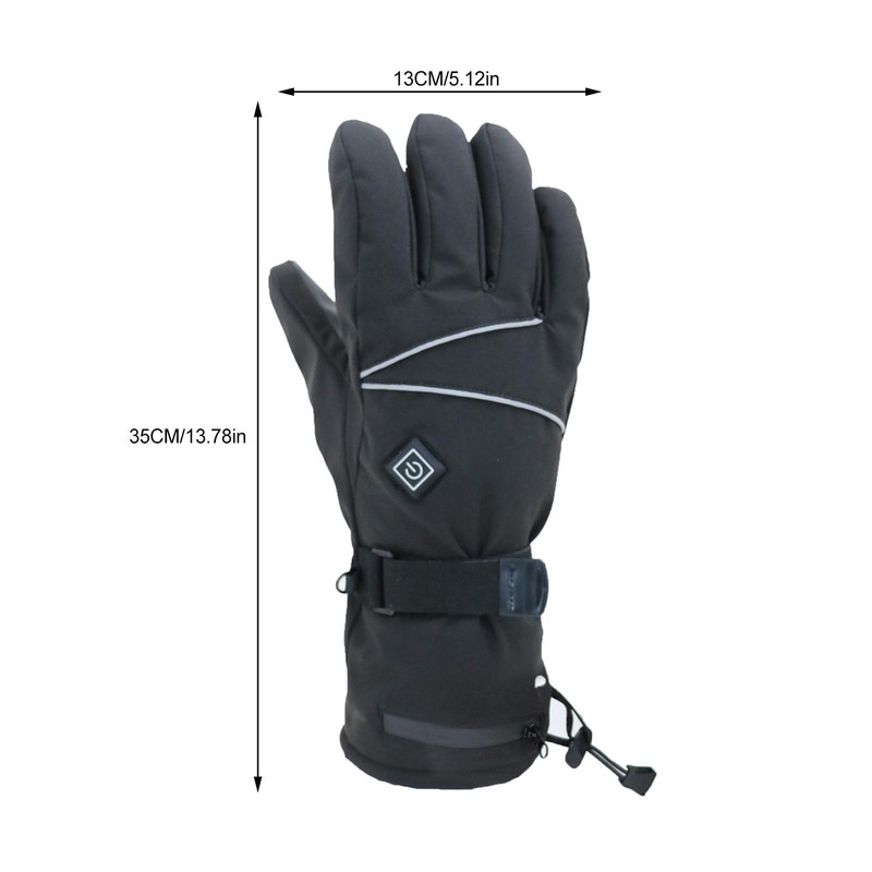 Heated Gloves for Men Women Battery Powered Heated Gloves Waterproof