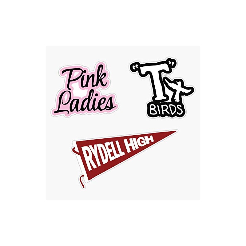 Grease Iconic Pack Bumper Sticker Window Vinyl Decal 5"