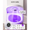 NUTICT UVC Toilet Sanitizer Light, Auto Turn On/Off, Fits Most
