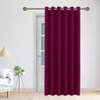 Ved Blackout Door Curtain 52" x 84" (1 Panel) (PURPLE),