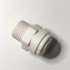 Malida Push to Connect 3/8 Male Connector 3/8 Ro Tube