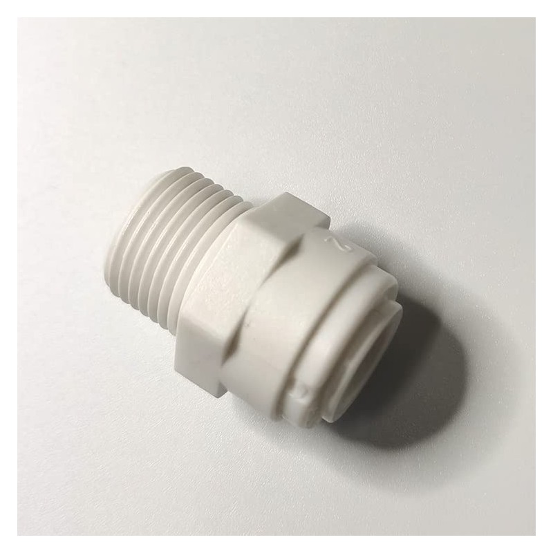 Malida Push to Connect 3/8 Male Connector 3/8 Ro Tube