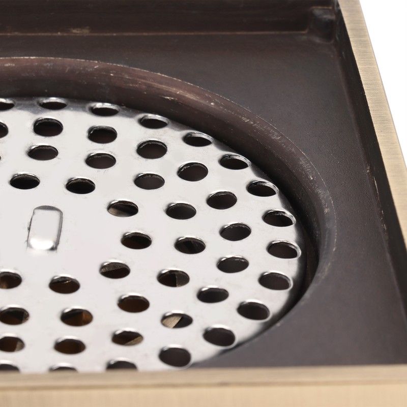Bathroom Floor Drain Kit Antique Shower Drain Accessory for Home