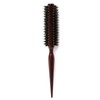 Hairbrush to enhance volume and curls with soft combing