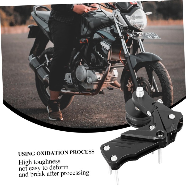iplusmile Motorcycle Chain Adjuster Regulator Automatic Tensioner with Support Spool