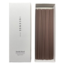 Kyoto Incense Sandalwood, Approx. 60 Sticks, 0.7 oz (20 g), Sandalwood, Made in Japan, Temple Scent, Kyoto Incense, No Incense Stick, Biyakun, Sandalwood, Nagomi Workshop