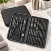 24-Piece Manicure & Pedicure Nail Care Set – Stainless Steel