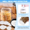 PATIKIL 60mm/2.36" Aluminum Foil Vent Induction Seal Liners, 50 Pack