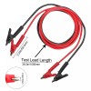 Cahuczlhoz 2X 3.3ft Alligator Clips Electrical Test Leads Set 15A