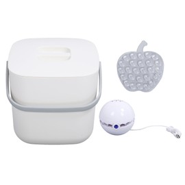 Mini Sink Dishwasher Portable Auto Shutdown Efficient USB Dish Washing Machine for Home Kitchen White Bucket