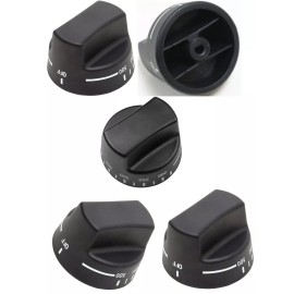 Scaroo PB010101 THERMOSTAT BAKE KNOB Compatible Viking Stove- 5 Packs^