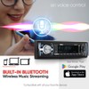 Pyle Marine Bluetooth Stereo Radio - 12v Single DIN Style