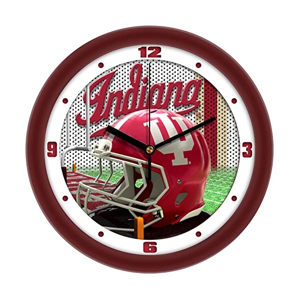 SunTime Indiana Hoosiers - Football Helmet Wall Clock