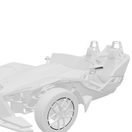 Polaris 2881817-666 Black Pearl Rim and Mirror Decal Kit 2015-2019 Slingshot