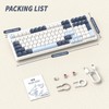 ATTACK SHARK K8 Wireless Mechanical Keyboard, Trip-Mode BT5.0/2.4G/Wired Gaming Keyboard