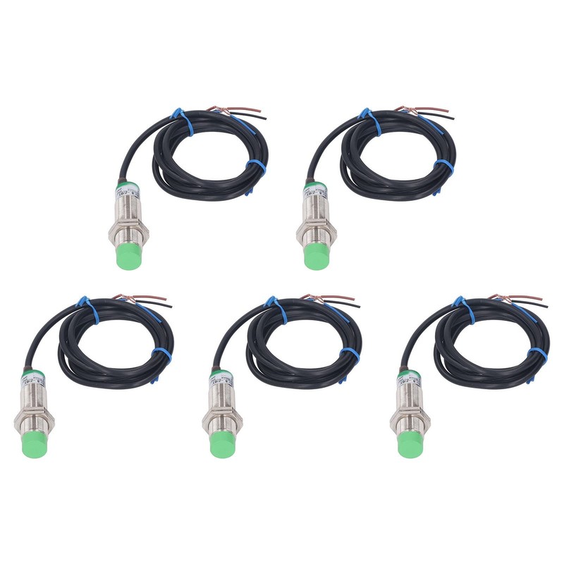 Proximity Sensor Switch, 5-Piece Inductive Proximity Sensor PNP Normally Open
