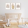 MeinBaby123®, Children's Room Pictures, Set of 3, DIN A4 Poster