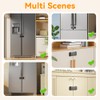 EUDEMON Updated French Fridge Lock French Door Refrigerator/Freezer Lock Apply
