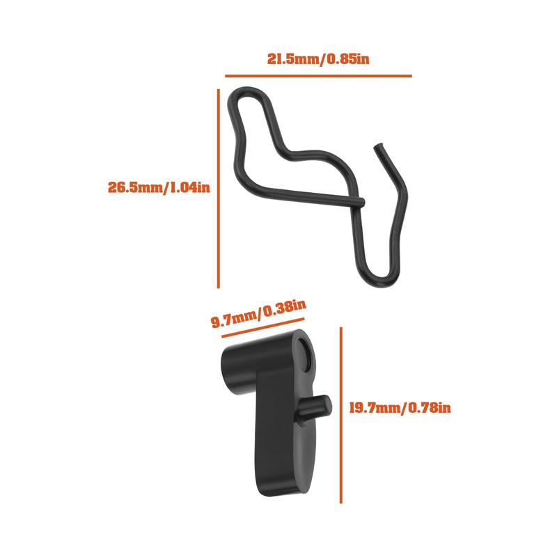 OTOTEC 4 Sets Recoil Starter Double Jack Starter Kit Compatible