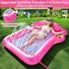 Inflatable Tanning Pool Lounger Float, 71" x 47" Large Pool