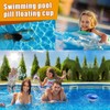 Floating Mini Chemical Dispenser Adjustable Plastic 600 Mah Floating Chlorine