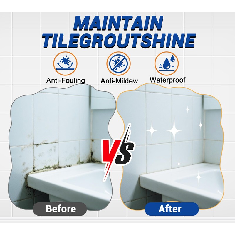 Grout Sealer 7oz/200g, Waterproof Penetrating Sealant with Squeeze Tip, Professional