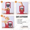 Hoan Bagel Guillotine Universal Slicer with Built-in Finger Safety Shield,