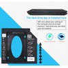Dpofirs SATA Hard Drive Caddy, Universal 12.7 mm SATA SATA