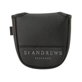 St Andrews Continuous Classic Putter Cover [Mat Series] (for mallet type, magnetic) / Golf PT / 042-5984305 010_black FR, 010_black